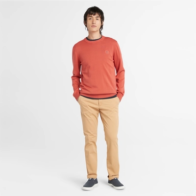 5---Garmentdyed-Jumper-for-Men-in-Red (4)