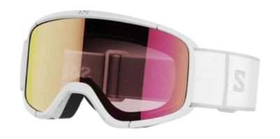 Skibril Salomon Unisex Aksium 2.0 S White Ruby