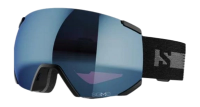 Masque de Ski Salomon Unisex Radium Sigma Black Sky Blue