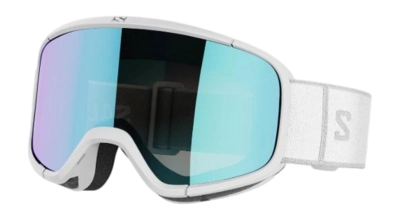 Masque de Ski Salomon Unisexe Aksium 2.0 White Mid Blue