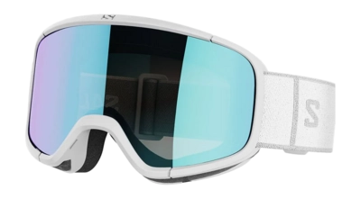 Masque de Ski Salomon Unisexe Aksium 2.0 White Blue