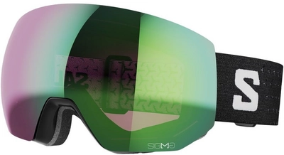 Ski glasses Salomon Radium Pro Sigma Black Universal Emerald