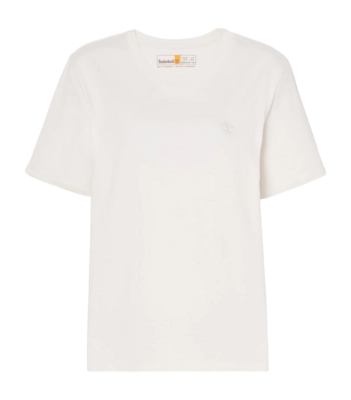 T-Shirt Timberland Dunstan Damen Vintage White
