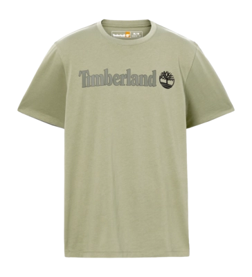 T-Shirt Timberland Men Kennebec River Linear Logo Cassel Earth