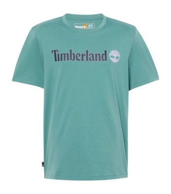 T-Shirt Timberland Kennebec River Linear Logo Herren Sea Pine