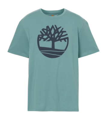 T-Shirt Timberland Men Kennebec River Tree Logo Sea Pine