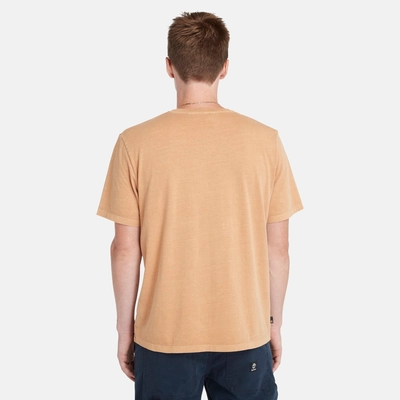 3---Garment-Dye-Logo-Graphic-TShirt-for-Men-in-Dark-Yellow (2)
