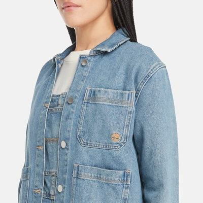 5---Denim-Chore-Jacket-with-Refibra-Technology-for-Women-in-Blue (4)