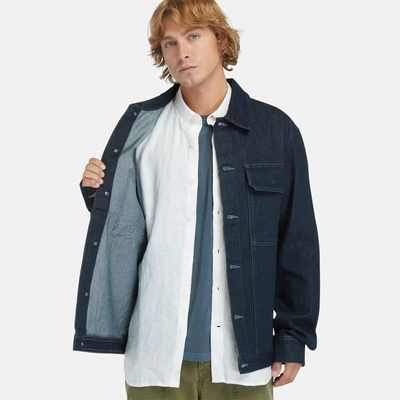 5---Refibra-Technology-Denim-Trucker-Jacket-for-Men-in-Indigo (4)