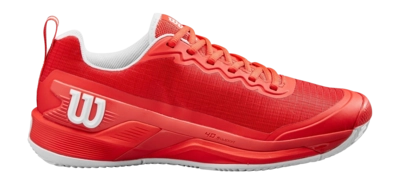 Tennis Shoe Wilson Men Rush Pro 4.5 Clay Infrared Infrared White