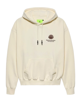 Hoodie New Amsterdam Surf Association Logo Bone Potting Soil