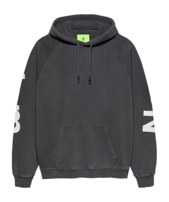 Hoodie New Amsterdam Surf Association Logo Line Anthracite