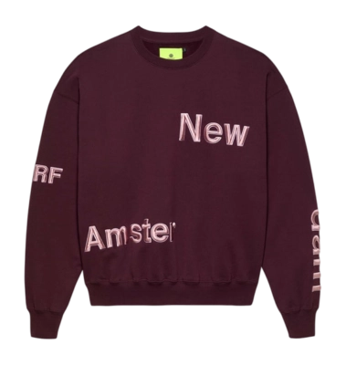 Sweater New Amsterdam Surf Association Name Sweat Vineyard Wine