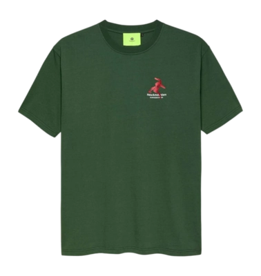 T-Shirt New Amsterdam Surf Association After Surf Kombu Green