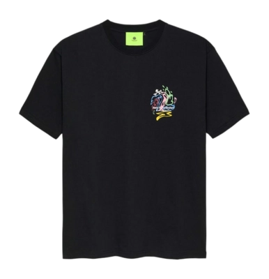 T-Shirt New Amsterdam Surf Association Weather Icons Tee Black