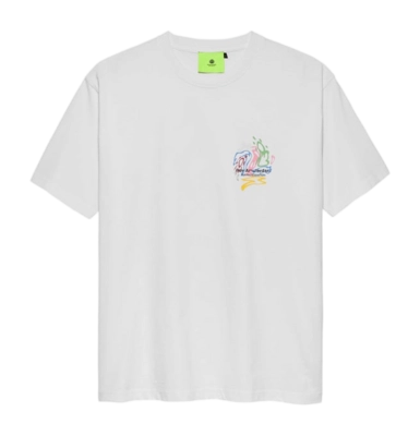 T-Shirt New Amsterdam Surf Association Weather Icons Tee White