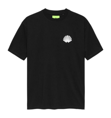 T-Shirt New Amsterdam Surf Association Logo Tee Black White