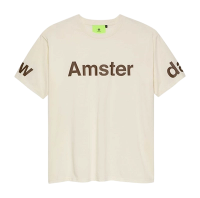 T-Shirt New Amsterdam Surf Association Big Logo Tee Egret
