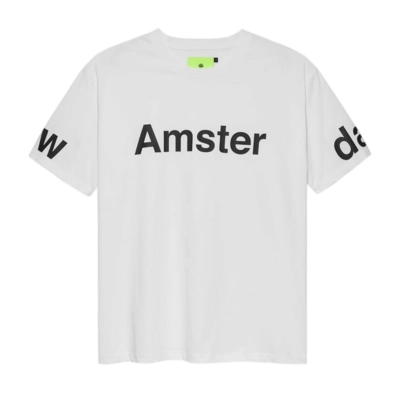 T-Shirt New Amsterdam Surf Association Big Logo Tee White
