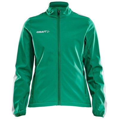 Tennisjas Craft Women Pro Control Softshell Team Green