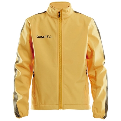Tennis jacket Craft Kids Pro Control Softshell Yellow '24
