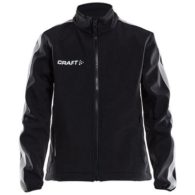 Veste de Tennis Craft Enfant Pro Control Softshell Black