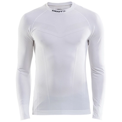 Long Sleeve T-Shirt Craft Men Pro Control Seamless Jersey White