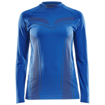 Langarmshirt Craft Pro Control Seamless Jersey Damen Royal Blue