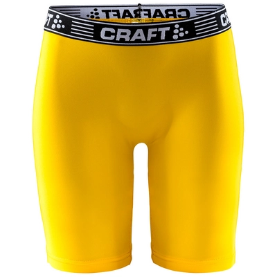 Sous-Vêtement Craft Femme Pro Control 9-Inch Boxer Yellow