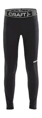 Leggings Craft Kids Pro Control Compression Tights Black '24