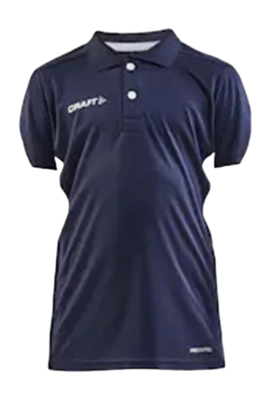 Tennis Shirt Craft Kids Pro Control Impact Polo J Navy White