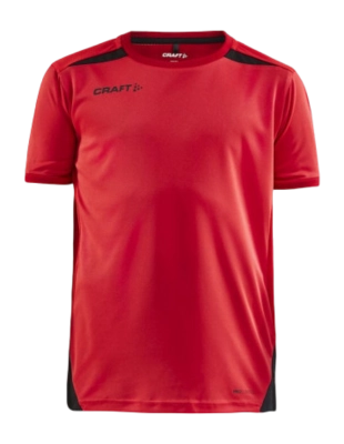Chemise de Tennis Craft Enfant Pro Control Impact Bright Red Black