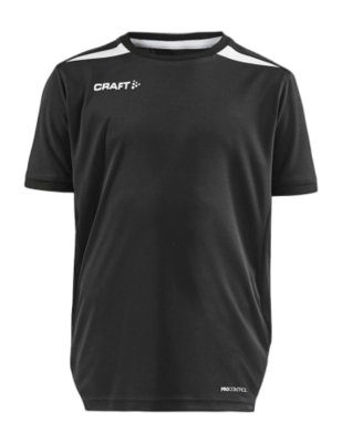 Tennisshirt Craft Pro Control Impact Kinder Black White