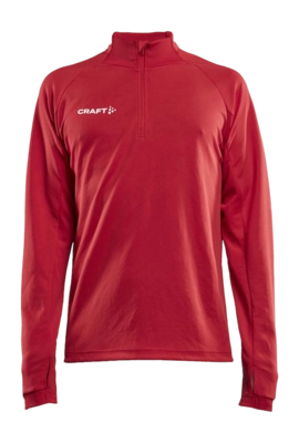 Training jacket Craft Men Evolve Halfzip Bright Red '24