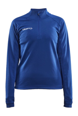 Trainingsjacke Craft Evolve Halfzip Damen Club Cobolt