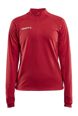 Veste d'Entraînement Craft Femme Evolve Halfzip Bright Red