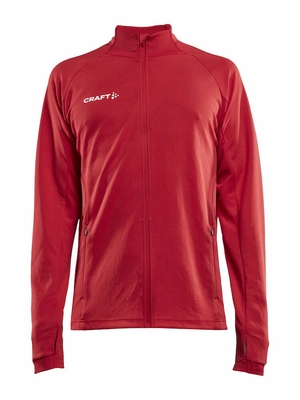 Training jacket Craft Men Evolve Full Zip Bright Red '24