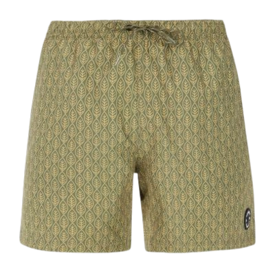 Short de Plage Protest Homme Prtezrin Artichoke Green
