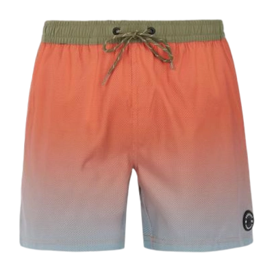 Badeshort Protest Prterin Herren Blood Orange