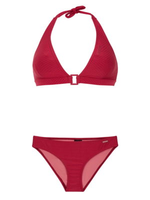 Maillot 2 Pièces Protest Women Prtlost Halter Carpet Red