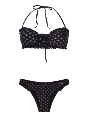 Bikini Protest Damen Prtxanthe Bandeau True Black