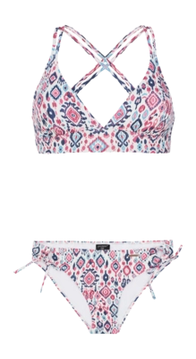 Bikini Protest Women Prtlove Triangle Canvas Offwhite