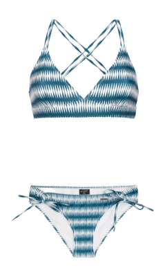 Bikini Protest Women Prtanica Triangle Raku Blue
