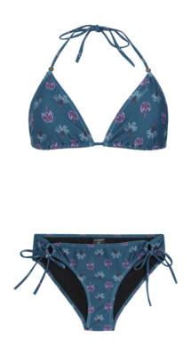 Bikini Protest Women Prtblosh Triangle Raku Blue 24