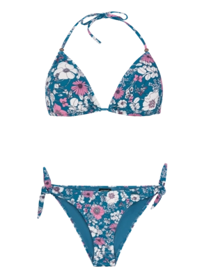 Bikini Protest Damen Prtmoloko Triangle Bikinis Raku Blau
