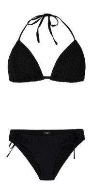 Maillot 2 Pièces Protest Femme Prtelenas Triangle True Black