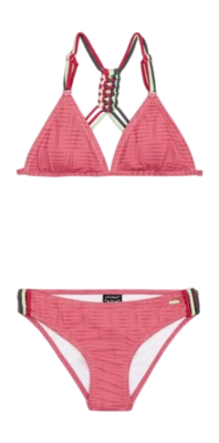 Maillot 2 Pièces Protest Fille Prtfimke 24 Triangle Smooth Pink
