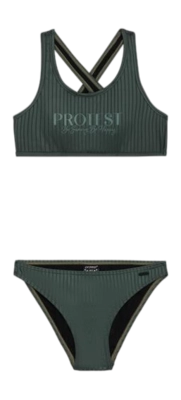 Maillot 2 Pièces Protest Girls Prtmoon Huntergreen