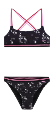 Maillot 2 Pièces Protest Girls Prtnisia True Black