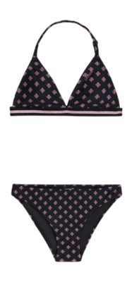 Bikini Protest Girls Prtlillian Triangle True Black 24